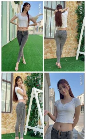 橙子摄影  洛洛的紧致灰牛 [MP4-12.2GB]