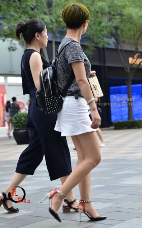 16.9.15 短发，A裙，高跟 [19P]