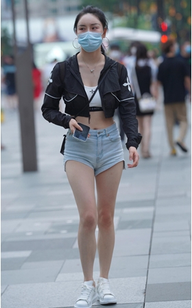 街拍热裤小姐姐(82P)