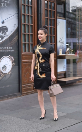 视觉冲击街拍作品 - 甜心美人