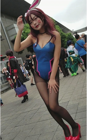 性感的黑丝Coser