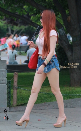 大长腿白又嫩，偶尔露出的腰和沟。 [40P]