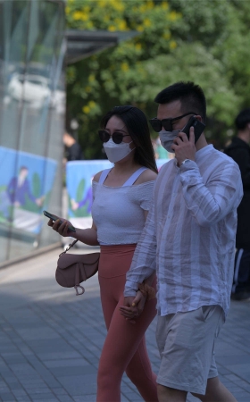 活力运动美女