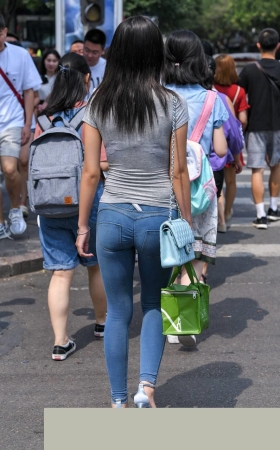 高跟鞋蜜桃裤大美女MJ1901[339M]