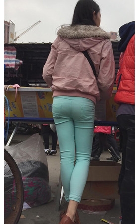 紧身妹子