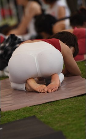 练瑜伽的妹子(76P)