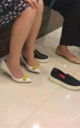 高跟美女