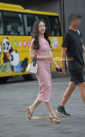 靓丽粉色包臀少妇 [18P]