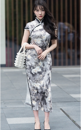 温尔儒雅的旗袍美女(100P)