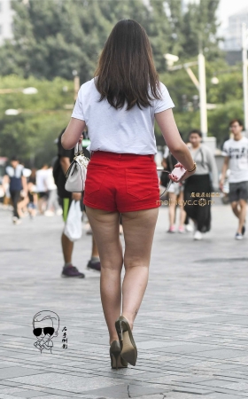 热裤美腿高跟鞋 [17P]