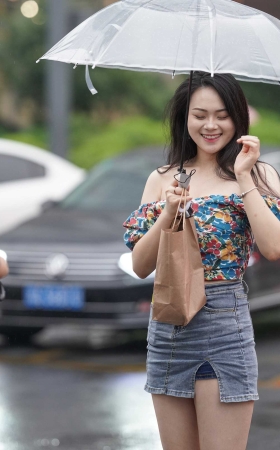 可爱的高挑女孩 [30P]