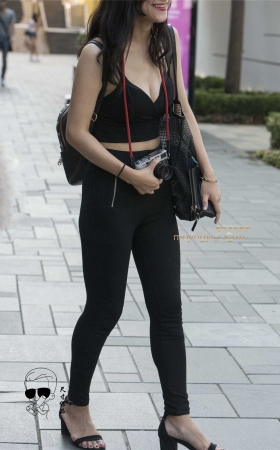 美胸长腿的魅力 [10P]