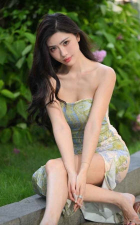 甜美绿色抹胸裙 [85P-1.53GB]