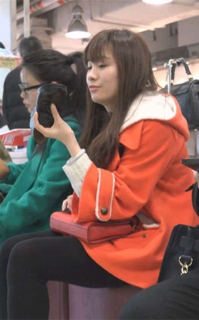 超白嫩的小脚丫