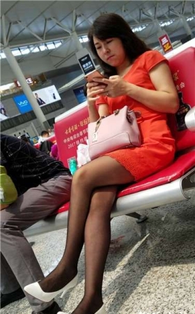 4k超清，极具气质的黑丝高跟鞋包臀裙美少妇