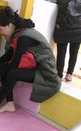 好一双修长骨感的美足