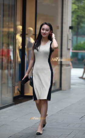 高挑长裙美女 [29P]