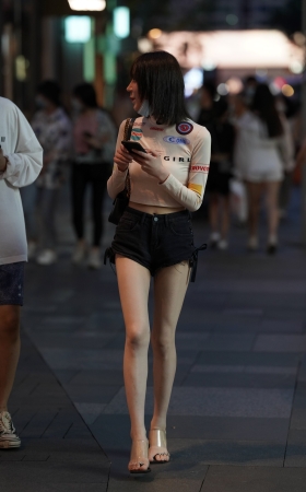 长腿热裤
