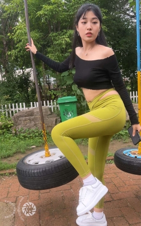 一只麋鹿摄影作品 遗失之绿