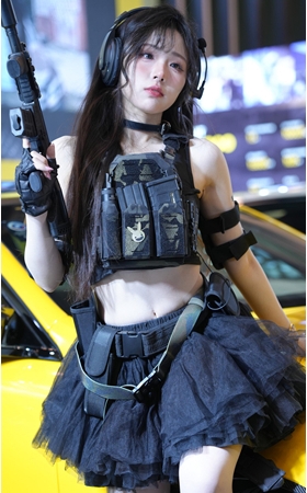 车模cos女狙击手【套图+视频】