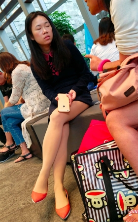 性感肉丝美女