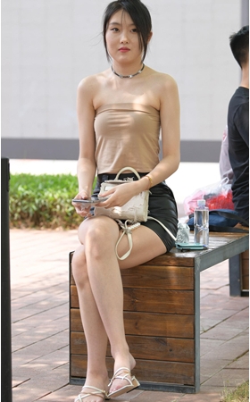 黑色皮裙小姐姐(162P)