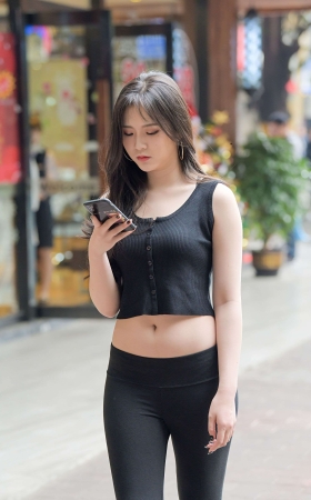 F31极品黑色瑜伽裤美女（完整版）