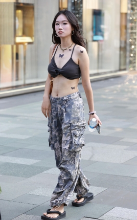 个性迷彩裤