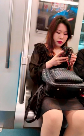 性感肉丝美女