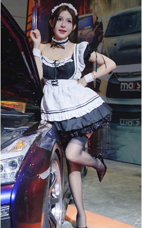 女仆车模